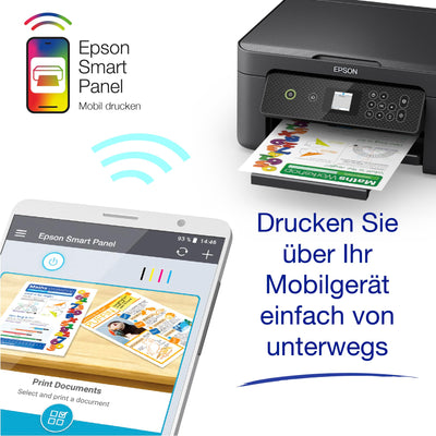 Epson Expression XP-3200 A4 kabelloser Multifunktionstintenstrahldrucker inkl. 3 Monaten kostenloser Tinte mit ReadyPrint Flex-Abo*