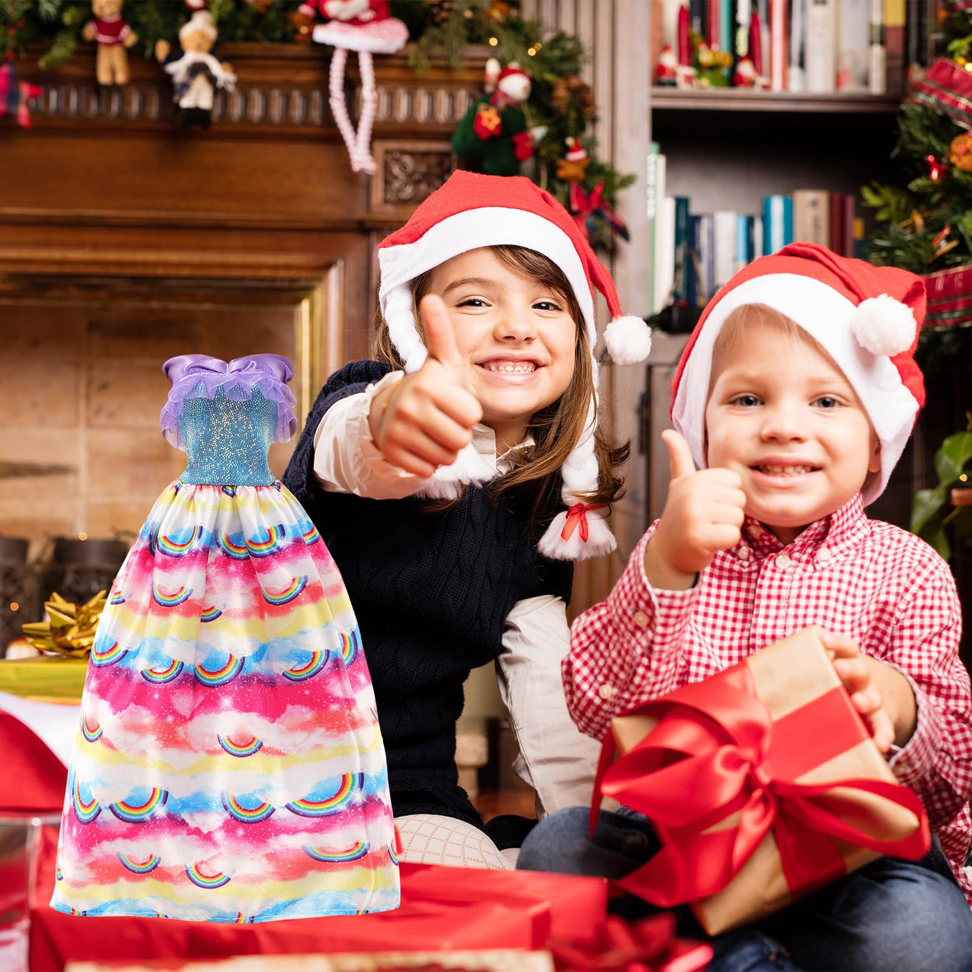 Miunana 15 Kleidung für Puppen = 9 Fashion Kleider 3 Tops 3 Hosen für 11,5 Zoll Mädchen Puppen Geschenk