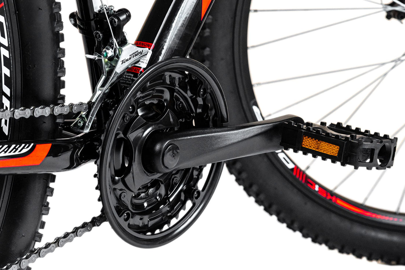 KS Cycling Mountainbike Hardtail 29'' Sharp schwarz-rot RH 51 cm