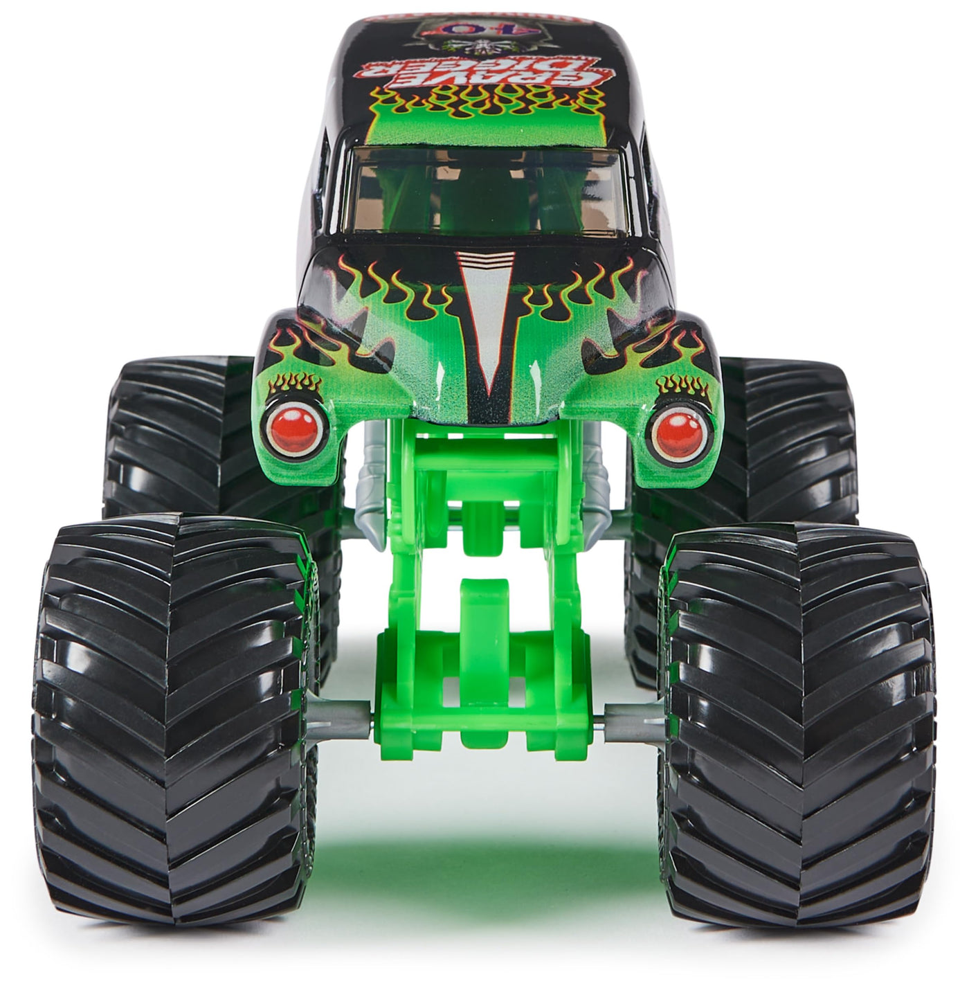 Monster Jam, Grave Digger Monster Truck, detailreiches Metall-Spritzguss-Fahrzeug zum Spielen und Sammeln im Maßstab 1:24, klassisches Farb-Schema, Spielzeug für Kinder ab 3 Jahren