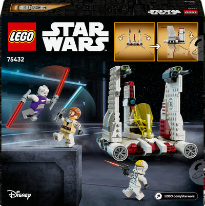 LEGO Star Wars: The Clone Wars V-19 Torrent-Sternjäger - Kreatives Spielzeug mit Minifiguren und Lichtschwert - Geschenk für Kinder - Modellbau für Mädchen und Jungen ab 9 Jahren - 75432