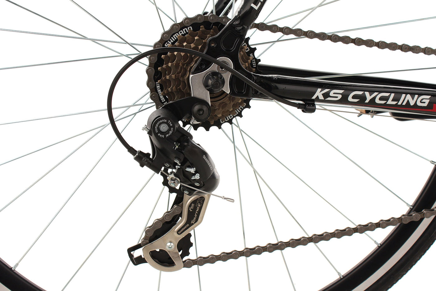 KS Cycling Fitnessbike 28'' Lightspeed schwarz Alu-Rahmen RH 56 cm