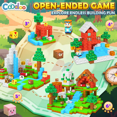 Magnetische Bausteine STEM Montessori Spielzeug für Kleinkinder und Kinder ab 3 Jahre, Vorschule Sensorische Magnetbausteine Kinderspielzeug, Magnetische Fliesen Geschenke für Mädchen und Jungen