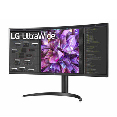 LG Electronics 34WQ75X-B.AEU IPS 21:9 UltraWide Monitor 34" (86,72 cm), TFT-LCD Aktiv Matrix mit White LED Backlight, Anti-Glare, Schwarz