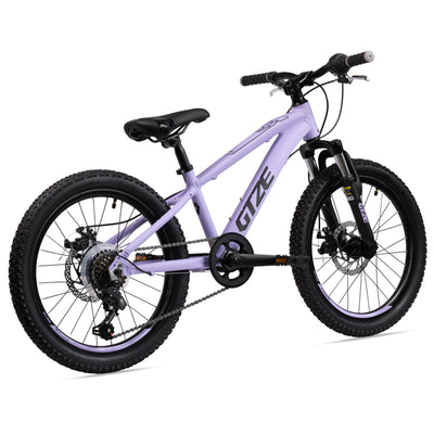 Goetze Sigma 20 x 2.10 Zoll Kinderfahrrad | MTB Hardtail | 6-Gang Kettenschaltung mit Drehgriff | Mechanische Scheibenbremsen | Aluminiumrahmen 11" | Federgabel | ab 115 cm Körpergröße