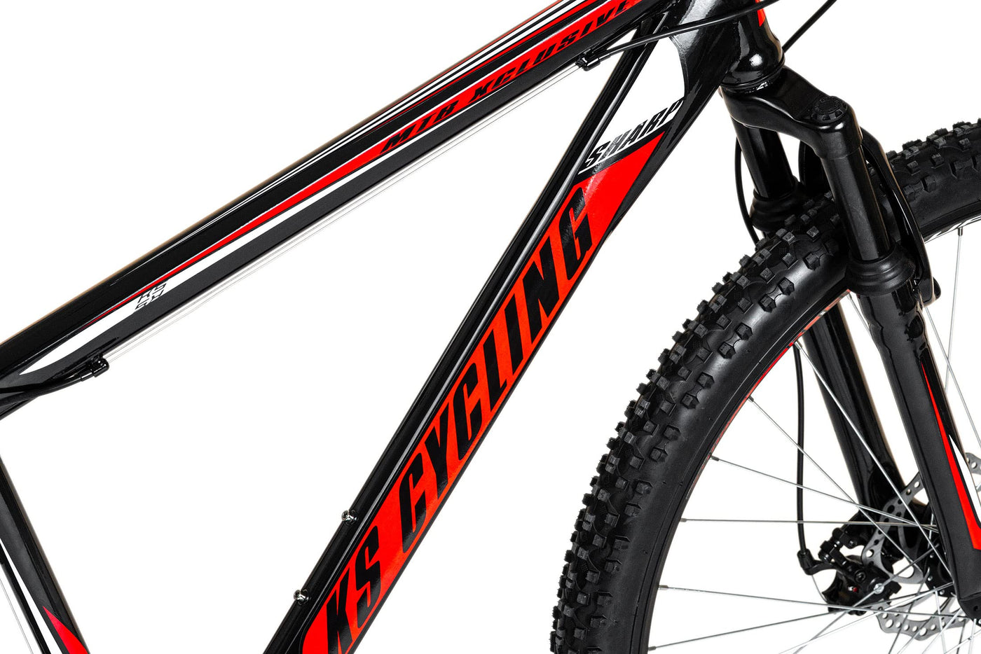 KS Cycling Mountainbike Hardtail 29'' Sharp schwarz-rot RH 51 cm