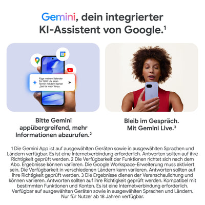 Google Pixel 9a: Android-Smartphone ohne SIM-Lock, mit KI-Kamera, 24 Stunden Akkulaufzeit und leistungsstarken Sicherheitsfunktionen – Peony, 128GB