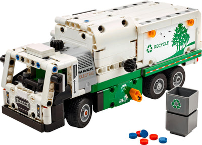 LEGO Technic Mack LR Electric Müllwagen, Müllauto-Modell für Recycling-Rollenspiele, Baubares LKW-Spielzeug für Kinder, Auto-Geschenk für Jungs und Mädchen ab 8 Jahren, die Fahrzeuge lieben 42167