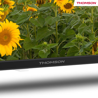 Thomson 24 Zoll (60 cm) LED HD 12V Camping Smart Android TV, Google Assistant, Wi-Fi, Dolby Digital, Bluetooth, Triple-Tuner (Kabel/Satellit/Antenne), HDMI, CI+, A+ Panel- 24HA2S13C