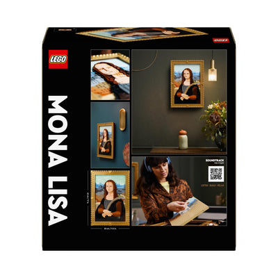LEGO Art Mona Lisa, Set für Erwachsene, Gemälde von Leonardo da Vinci zum Aufhängen, kreative Aktivität für Männer und Frauen, Geschenk für Kunstliebhaber, italienische Renaissance Kunst 31213