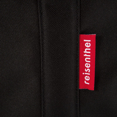 reisenthel carrybag in Schwarz – Stabiler Einkaufskorb mit viel Stauraum und praktischer Innentasche – Elegantes und wasserabweisendes Design