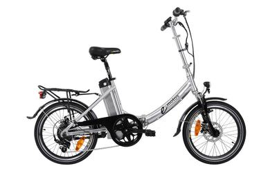 e-motos Alu Pedelec K20 Faltrad Klapprad E-Bike mit Akku (14,50Ah)