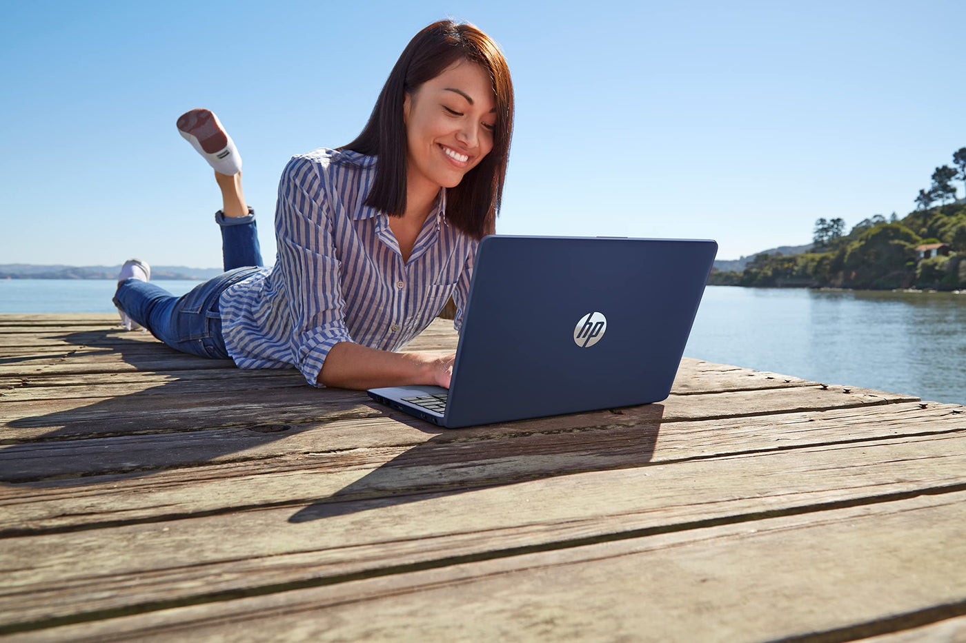 HP Stream Laptop 11,6 Zoll HD Display, Intel Celeron N4120, 4GB DDR4 RAM, 64GB eMMC, Intel Grafik, Windows 11 S-Mode, QWERTZ Tastatur, Blau, inkl. Microsoft Office 365 Single