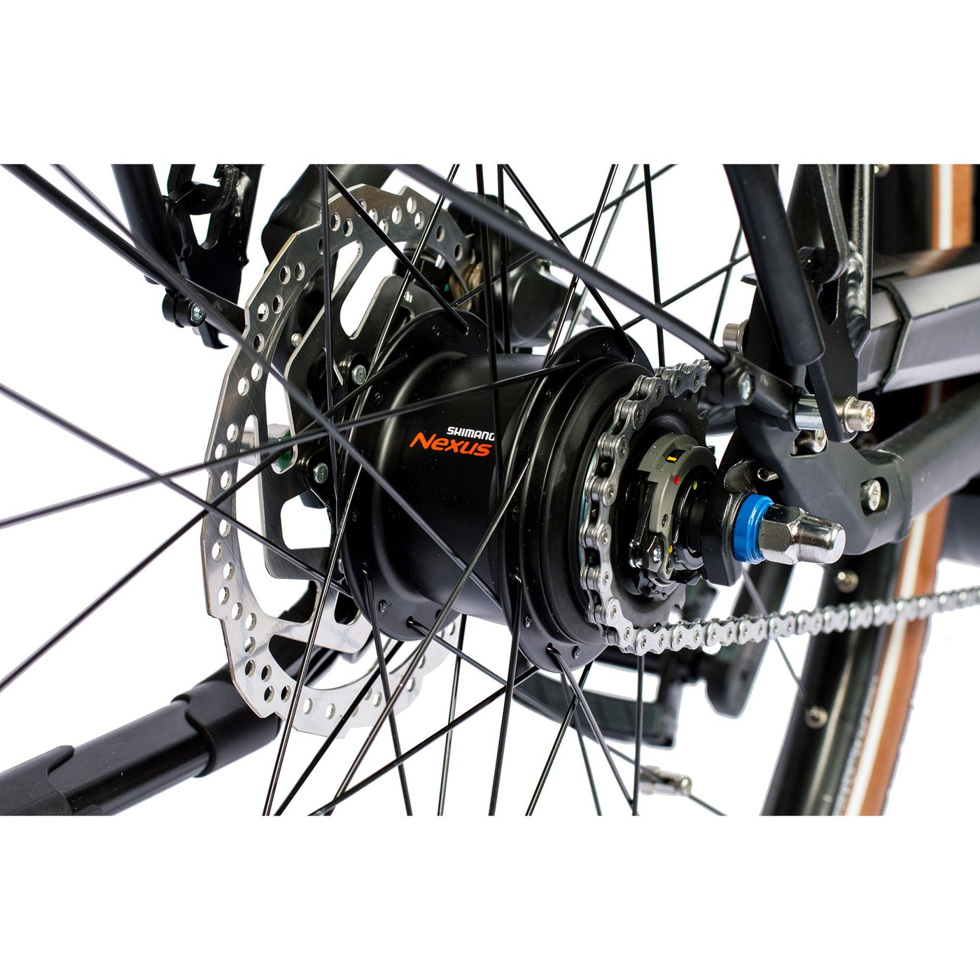Airtracks 28 Zoll Damen E-Bike LS Trekking Fahrrad Lumina Active Plus LINE Gen3 500 Wh 8s Shimano Nexus - Rahmenhöhe 45cm (Körpergröße 150-165cm)