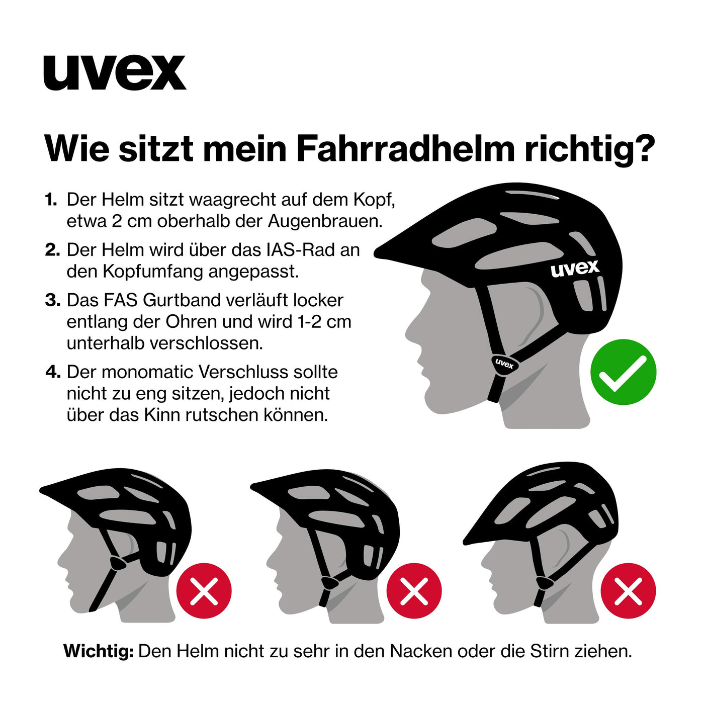 uvex active - sicherer Allround-Helm für Damen und Herren - individuelle Größenanpassung - erweiterbar mit LED-Licht - white black - 56-60 cm