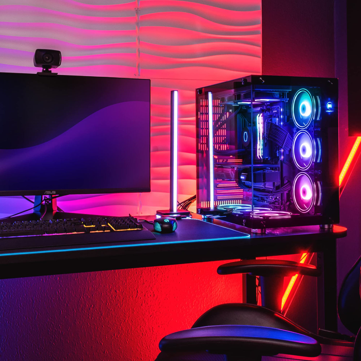 Megaport Gaming PC Intel Core i9-12900KF • Windows 11 • GeForce RTX4060Ti 16GB • 32GB RGB DDR4 • 1000GB M.2 SSD • Wasserkühlung • WLAN • Gamer pc Computer Gaming rechner