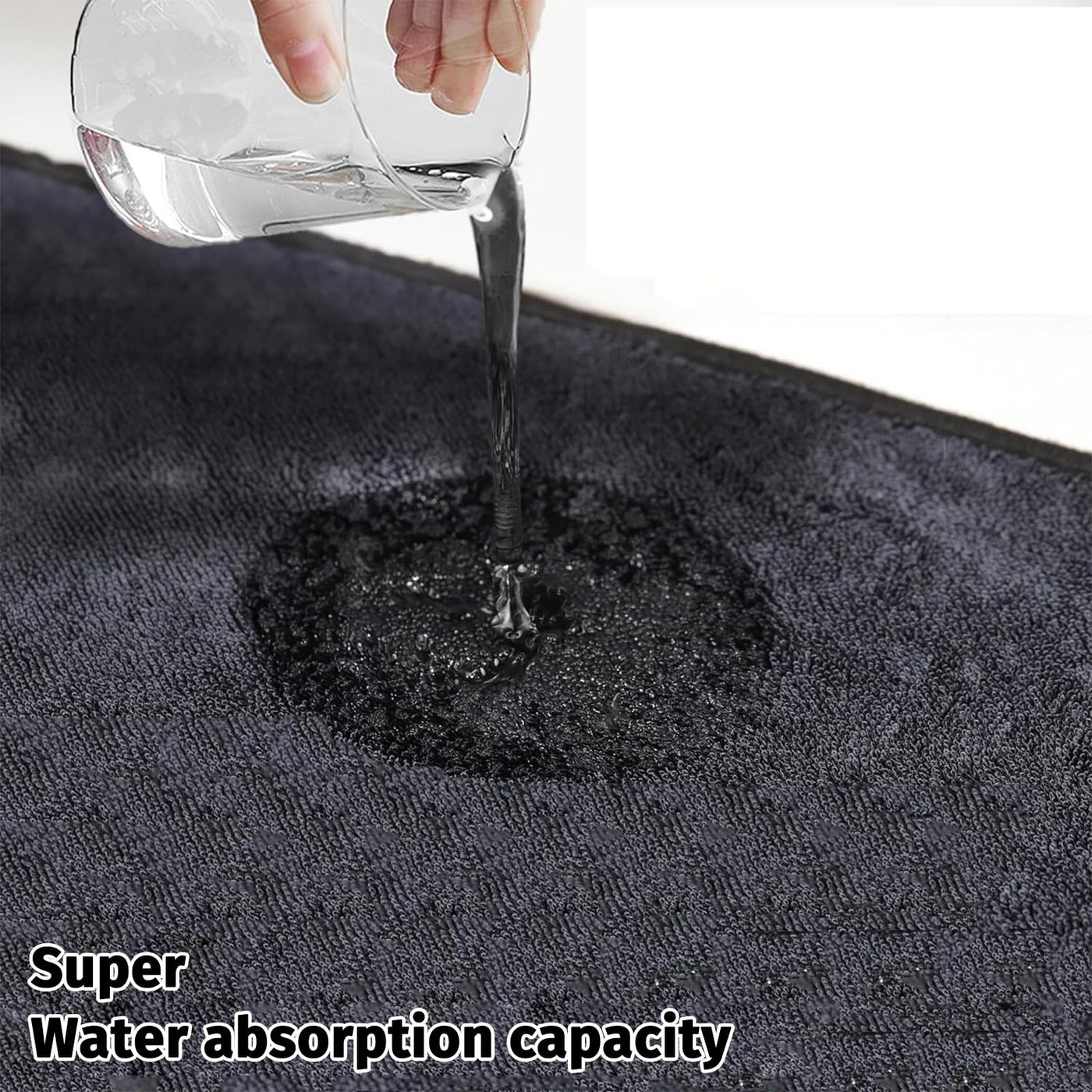 Deedlite Shiny Bath XXL Trockentuch, Fast Dry Trockentuch, Mikrofasertücher, Shiny Bath Wipes Tücher Original, Premium Trockentuch für Duschkabine, Auto, Haushalt, Camping (40x60cm, 3 Stück)