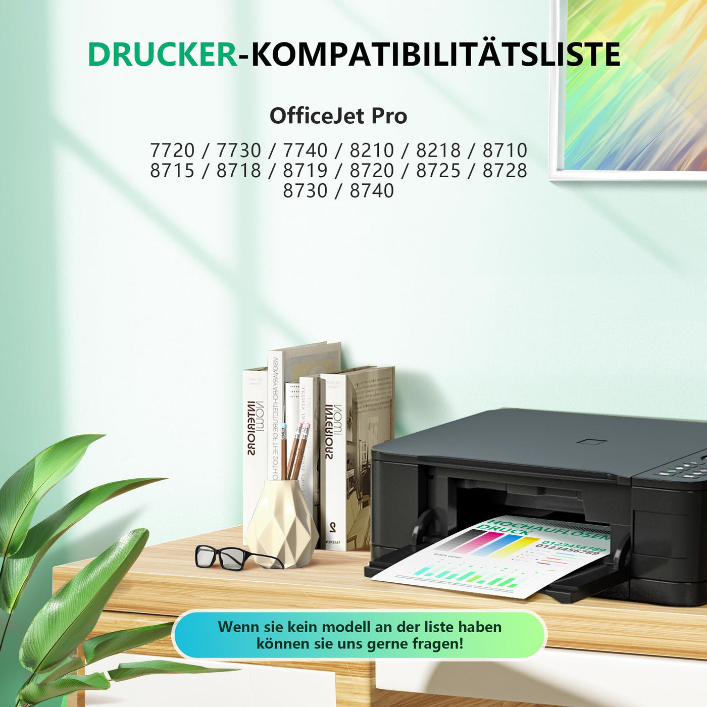 NewLift 953XL Druckerpatronen Kompatibel für HP 953 XL Multipack 953xl druckerpatronen für HP Officejet Pro 7720 7740 8710 8715 8740 8720 8718 7730 8728 8719 8730 Drucker (4er-Pack)