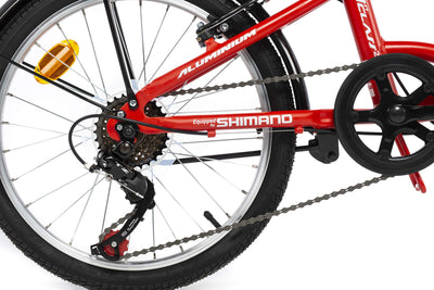 moma bikes Falträder First Class 20", Aluminium, Shimano 6 Gänge, Sattelkomfort