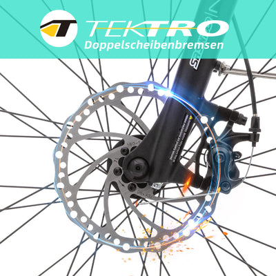 VecoCraft Athena E-Bike, e Bike Damen 28". Trekking Elektrofahrrad Herren Damen mit 36V 13Ah Akku, 250W-Heckmotor und 8-Gang-Getriebe, mit LCD Display, ebike Damen 28 Zoll