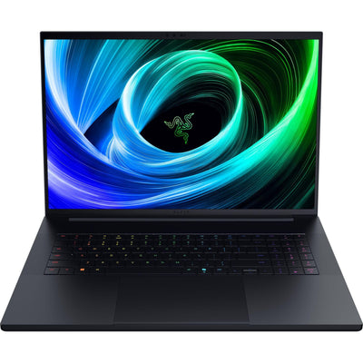 Razer Blade 18 (2025) - 18 Zoll Gaming-Laptop - NVIDIA GeForce RTX 5090 - Intel Core Ultra 9 275HX - 18" Dual Display UHD+ 240Hz - FHD+ 440Hz - 32GB DDR5-2TB SSD - QWERTZ DE-Layout | Schwarz