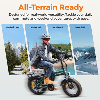 ENGWE E Bike Klapprad, 48V 13.5Ah Akku bis 120km, Drehmomentsensor & Faltbares Design mit Hydraulische Bremsen sowie APP für Jedes Gelände, EP-2 3.0 Boost