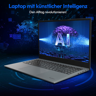MEDION E15443 39,6 cm (15,6 Zoll Full HD) AI Laptop (Intel Core Ultra 5 125H, unterstützt KI, 16GB DDR5 RAM, 512GB SSD, Intel Arc, Win 11 Home)