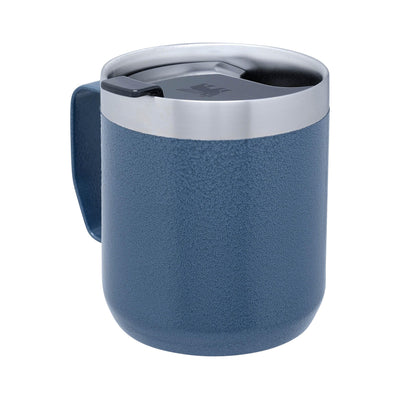 Stanley Classic Legendary Camp Mug Thermobecher 354 ml - Hält 1.5 Stunden Heiß - 3 Stunden Kalt - BPA-Frei - Spülmaschinenfest - Edelstahl Kaffeebecher To Go - Hammertone Lake