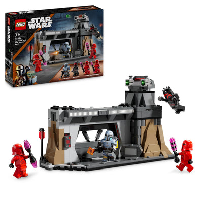LEGO Star Wars: The Mandalorian Duell zwischen Paz Vizsla and Moff Gideon, Bauspielzeug zum Sammeln für Kinder, Geschenkidee für kreative Jungen und Mädchen ab 7 Jahren, Mandalorianer-Spielzeug 75386