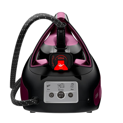 Tefal SV8152 EXPRESS VISION, LED Beleuchtung, leistungsstarker 6,9-Bar-Druck, Dampfstoß: 480g/Min., Smart Temp-Technologie, abnehmbarer Kalk-Kollektor, Eco-Modus, 1,8 L Wassertank, Lila
