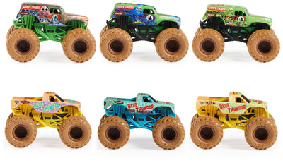 Monster Jam, Mystery Mudders, offizieller Monster Truck aus Druckguss im Maßstab 1:64, zum Waschen und Entdecken (Designs variieren)