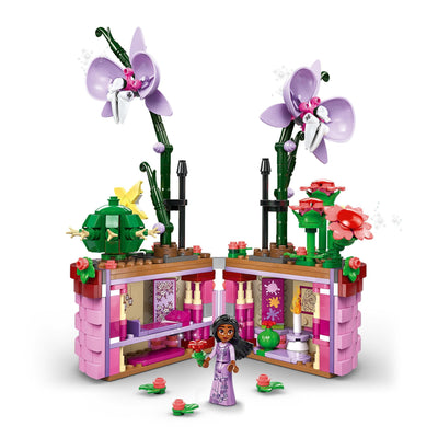LEGO ǀ Disney Encanto Isabelas Blumentopf, Set für Kinder mit baubarer Spielzeug-Orchidee, Deko-Bausatz mit Mini-Puppe Einer Figur aus dem Film, Geschenk-Idee für Mädchen & Jungen ab 9 Jahren 43237