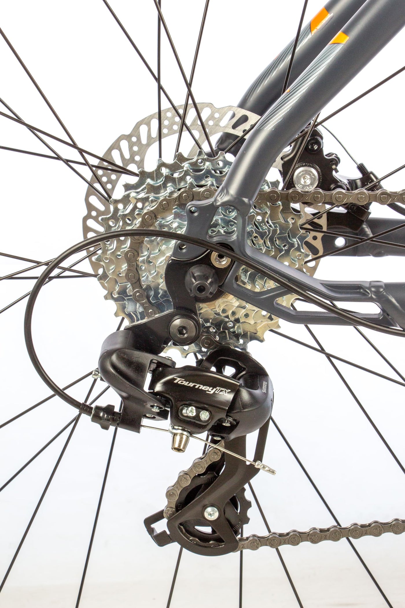 HEAD Unisex – Erwachsene I-Peak 1.0 Crossbike, matt grau/orange, 59