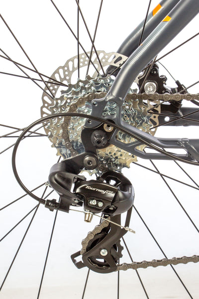 HEAD Unisex – Erwachsene I-Peak 1.0 Crossbike, matt grau/orange, 59