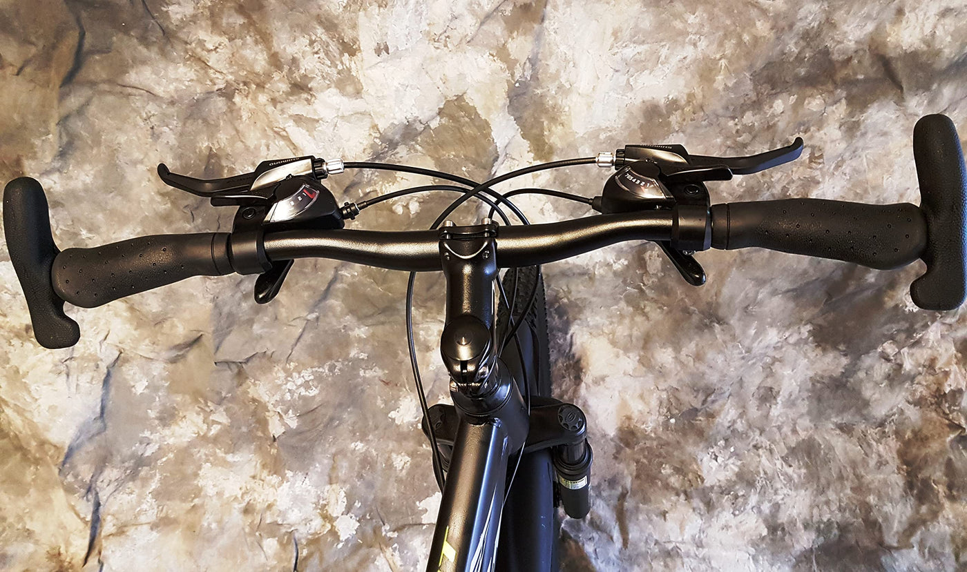 26 Zoll ALU MTB ACRUE Vollgefedert, 21-Gang Kettenschaltung, Scheibenbremsen, Schutzbleche NEU 2660-SCHWARZ-GELB Bitte BEACHTEN AB 155 cm KÖPERGRÖSSE GEEIGNET !!!!!!!