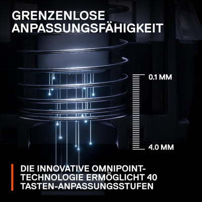 SteelSeries Apex Pro TKL Wireless HyperMagnetic Gaming-Tastatur – E-Sports TKL-Formfaktor – Anpassbares Ansprechverhalten – PBT-Keycaps – Bluetooth – 2,4 GHz– USB-C – Deutsches Tastatur (QWERTZ)