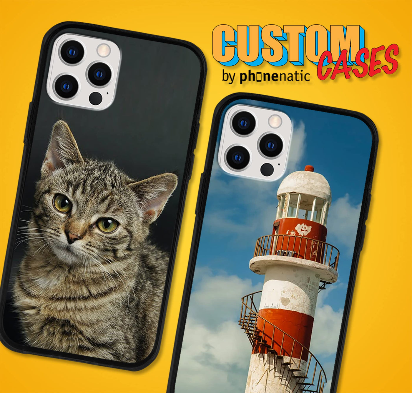 PhoneNatic personalisierte Handyhülle für iPhone 16 Custom Silikon Case in Clear zum selbst gestalten mit eigenem Foto Bild Text individuell