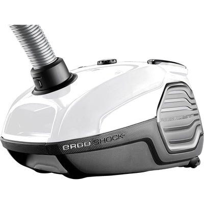 AEG VX6-2-IW-5 Staubsauger mit Beutel / 360° drehbare Räder / Zusatzdüsen und Staubbeutel / für Hart- und Teppichböden / 800 Watt / 9 m Aktionsradius / Ergo-Handgriff / neue technische Version / weiß