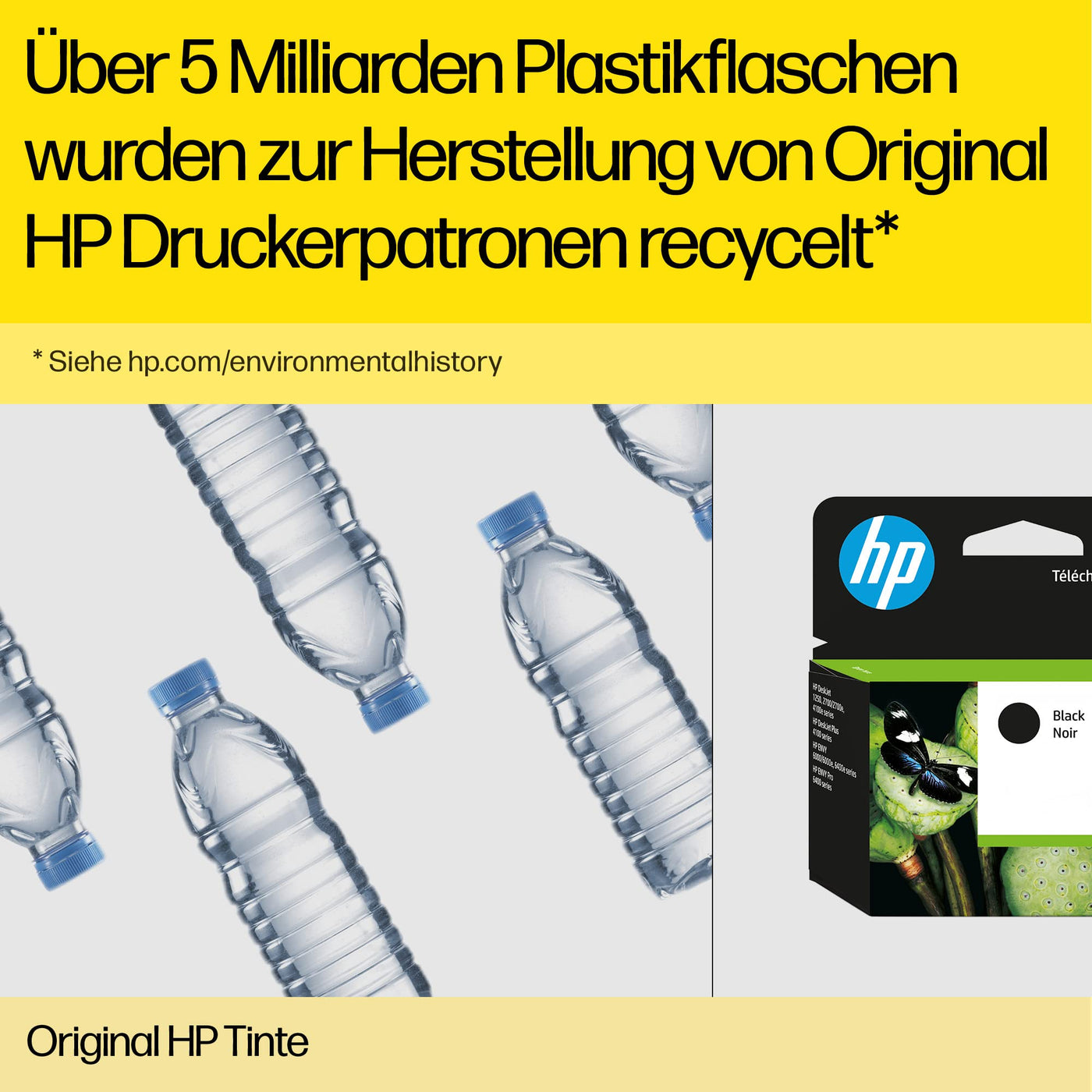 HP 304XL (N9K08AE) Original Druckerpatrone Schwarz mit hoher Reichweite für HP DeskJet 26xx, 37xx, ENVY 50xx, (1er Pack)