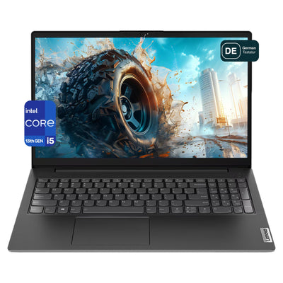 Lenovo V15 G4 Laptop, Intel Core i5-13420H, 16 GB DDR4 RAM, 1 TB PCIe SSD, 15.6" FHD, Intel UHD Graphics, QWERTZ Tastatur, Windows 11 Pro, Black