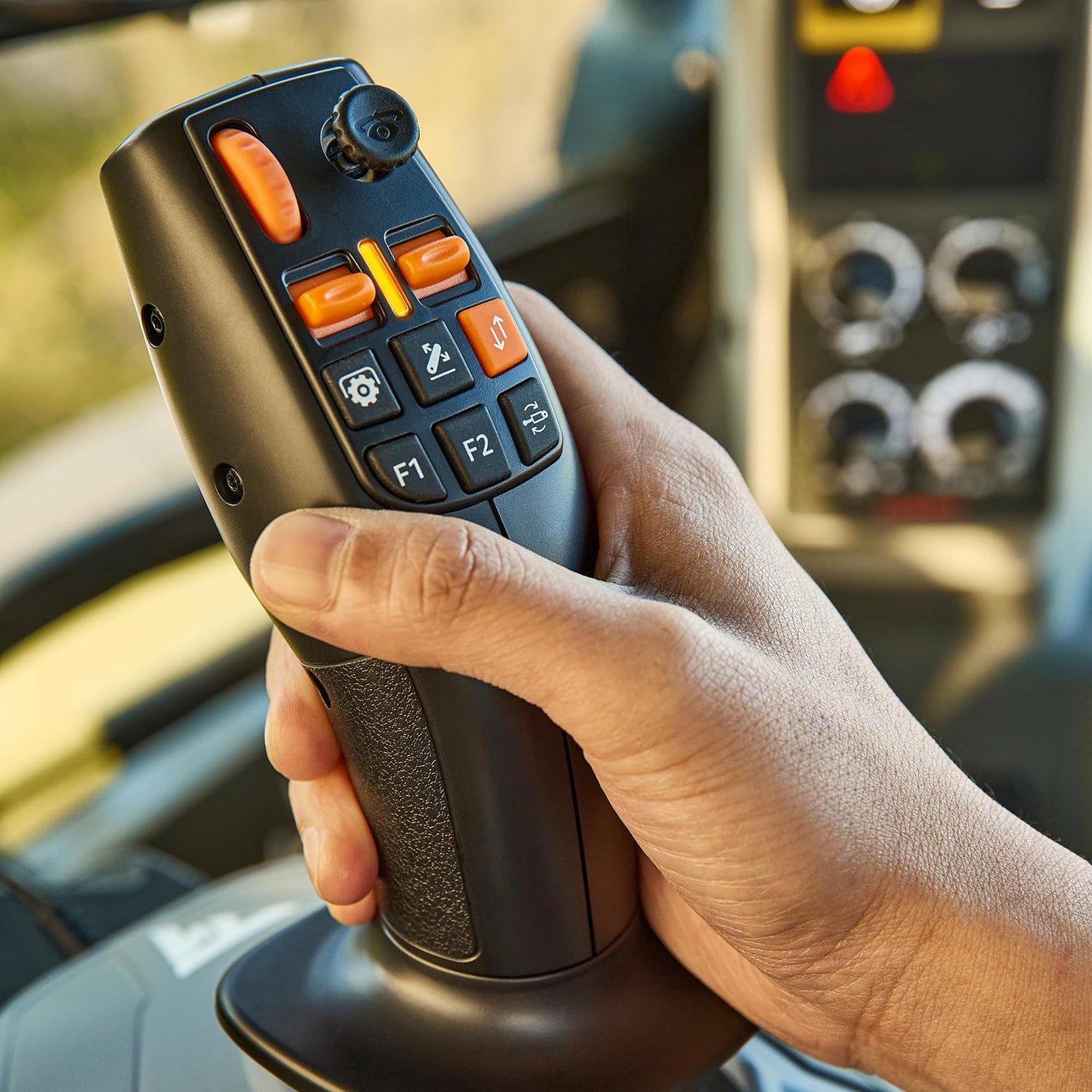 Thrustmaster SimTask FarmStick – Präziser und Multifunktionaler Joystick für Farming-Simulatoren, Fahrzeugsteuerung und Arbeitsgeräte auf PC
