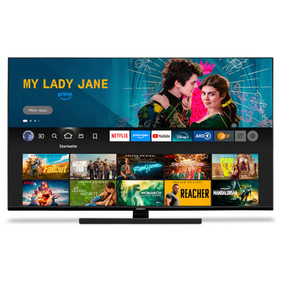 MEDION X14332 (MD 31410) 108 cm (43 Zoll) QLED Fernseher (Fire TV, 4K Smart TV, Dolby Vision HDR, Dolby Atmos, Netflix, Prime Video)