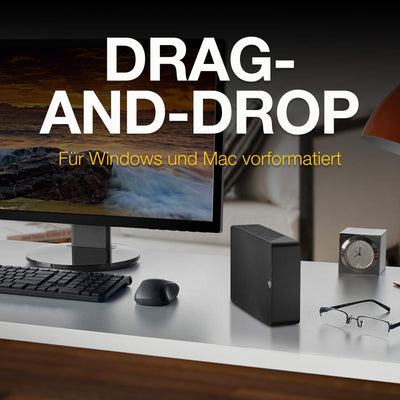 Seagate Expansion Desktop 4TB externe Festplatte, 3.5 Zoll, USB 3.0, PC & Notebook, inkl. 2 Jahre Rescue Service, Modellnr.: STKP4000400