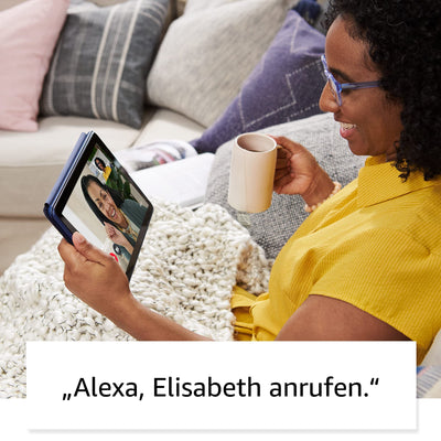 Amazon Fire HD 10-Tablet, Zertifiziert und generalüberholt | 25,6 cm (10,1 Zoll) großes Full-HD-Display (1080p), 32 GB, schwarz – mit Werbung |