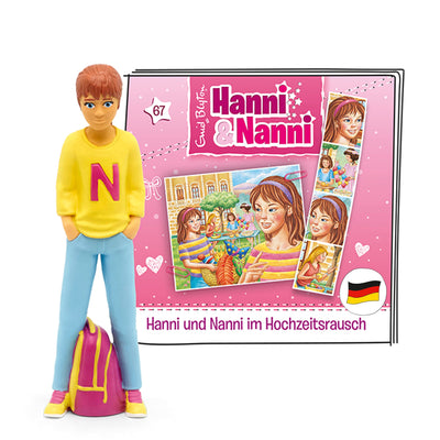 tonies Hörfigur für Toniebox, Hanni und Nanni – Im Hochzeitsrausch, Hörspiel für Kinder ab 7 Jahren, Spielzeit ca. 59 Minuten