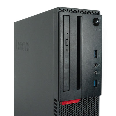 Lenovo - Schneller PC mit Іntel Core i5 - Desktop Computer + Silent Rechner für Büro & Home Office mit 3,2 GHZ - 16GB RAM - 512GB SSD - USB3.0 - WLAN - inkl Windows 11 Pro + Grееd Maus/Tastatur