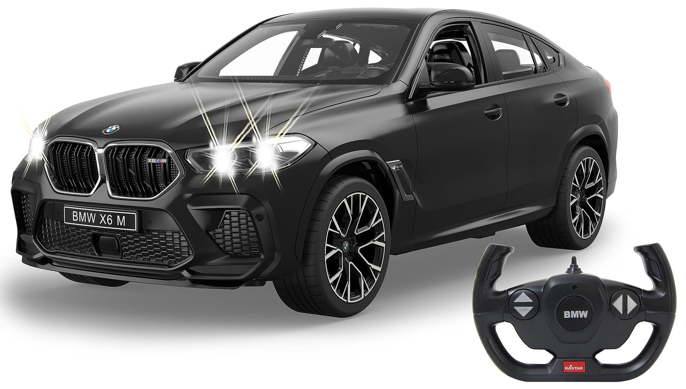 JAMARA BMW X6 M 1:14 2,4GHz - transparente Windschutzscheibe, LED Licht, RC-Auto