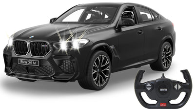 JAMARA BMW X6 M 1:14 2,4GHz - transparente Windschutzscheibe, LED Licht, RC-Auto