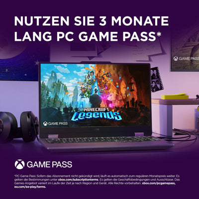 Lenovo LOQ Gaming AI Laptop | 15.6" Full HD 144Hz LCD Display |NVIDIA GeForce RTX 5060 | AMD Ryzen 7 250 | 16GB RAM | 1TB SSD | Win11 | QWERTZ | Luna Grau | Weiss beleuchtet | 3 Monate GamePass