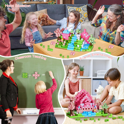 Coolzon Magnetische Bausteine Blöcke 154 Stück, Magnetbausteine Build Mine Magnete Welt Set,Montessori Spielzeug & Knobelspiele, Magnetisches Spielzeug für Jungen und Mädchen ab 3 4 5 6 7 8 9 Jahre